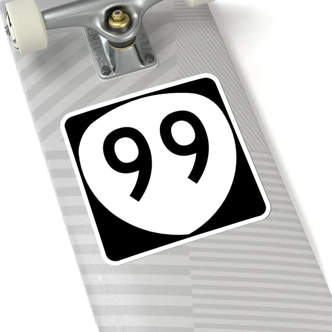 OR 99 (Oregon) (Road Sign) STICKER Vinyl Kiss-Cut Decal - The Sticker Space