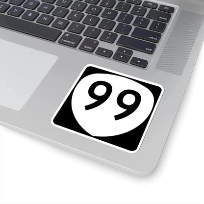 OR 99 (Oregon) (Road Sign) STICKER Vinyl Kiss-Cut Decal - The Sticker Space
