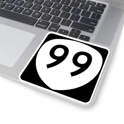 OR 99 (Oregon) (Road Sign) STICKER Vinyl Kiss-Cut Decal - The Sticker Space