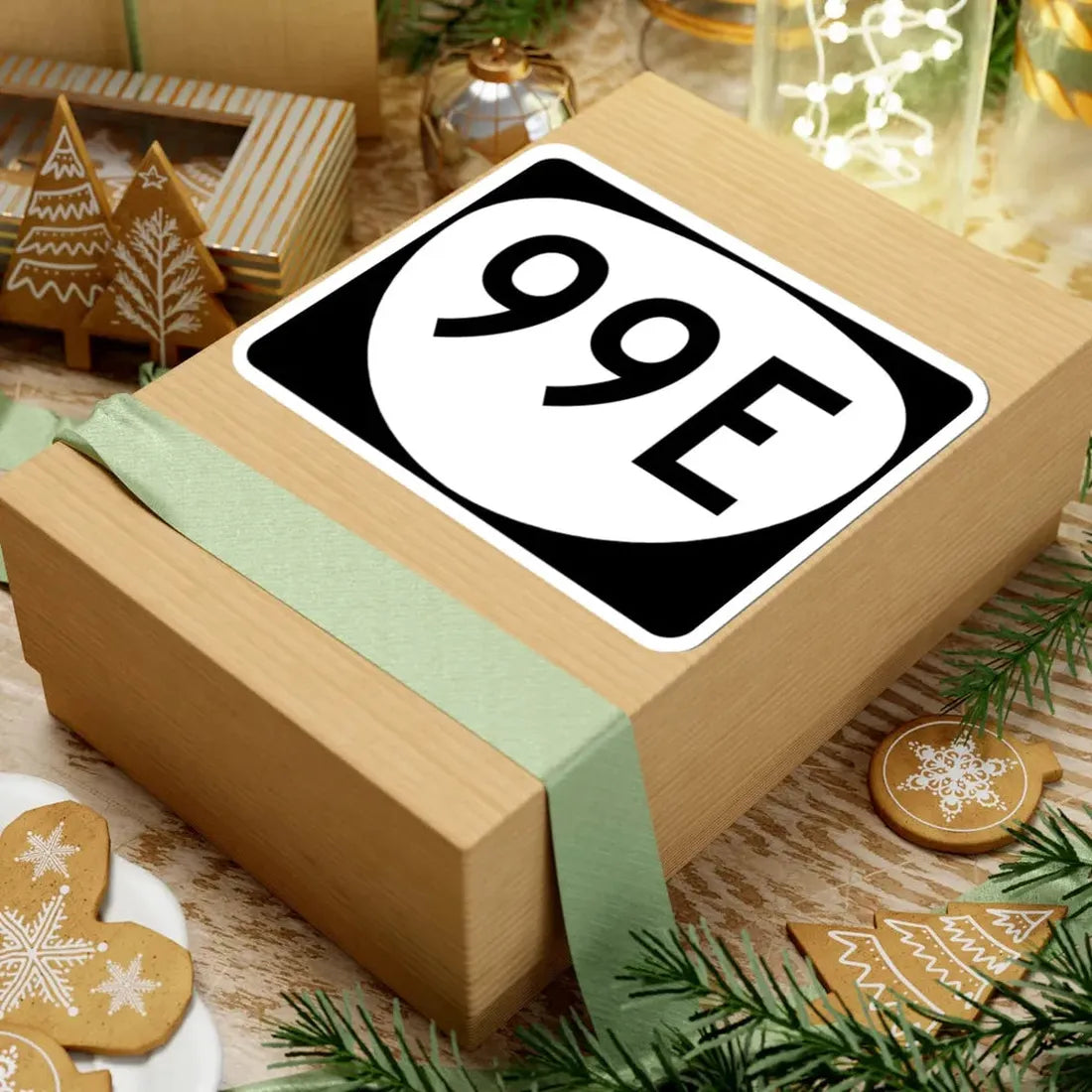 OR 99E (Oregon) (Road Sign) STICKER Vinyl Kiss-Cut Decal - The Sticker Space