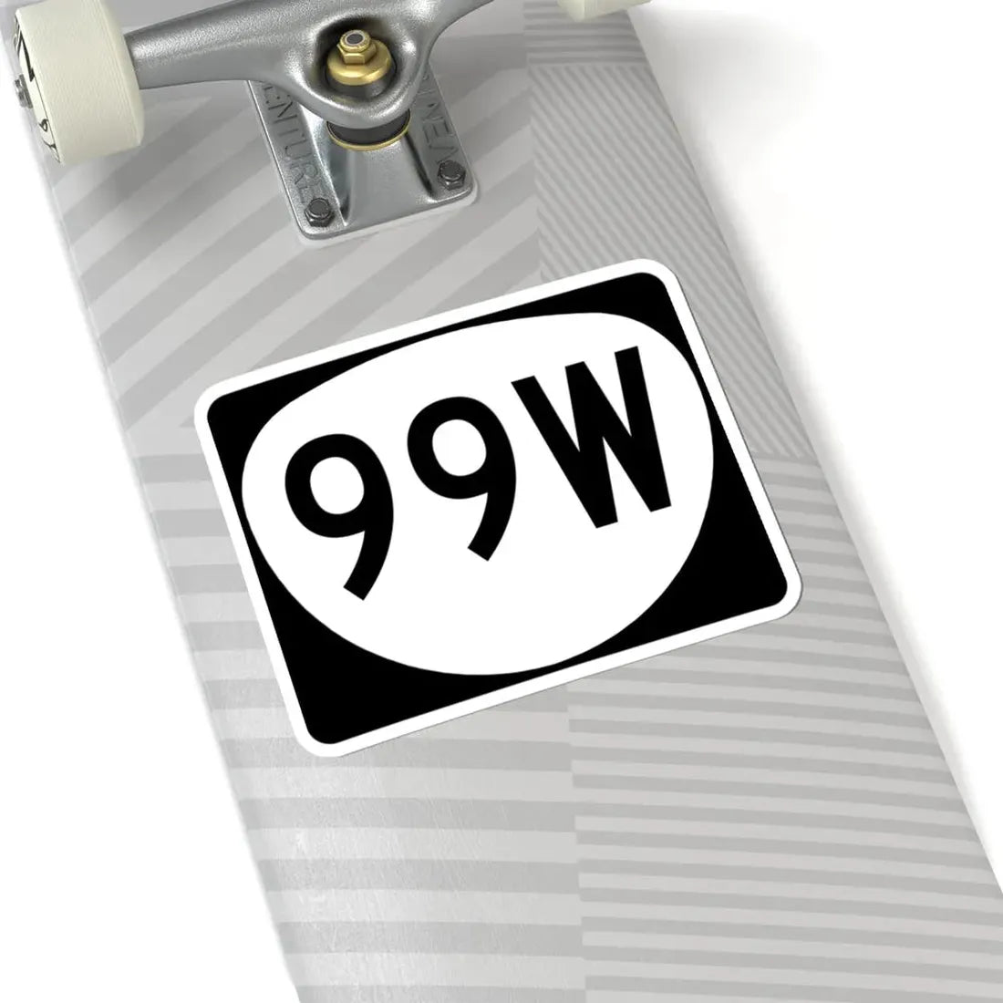 OR 99W (Oregon) (Road Sign) STICKER Vinyl Kiss-Cut Decal - The Sticker Space