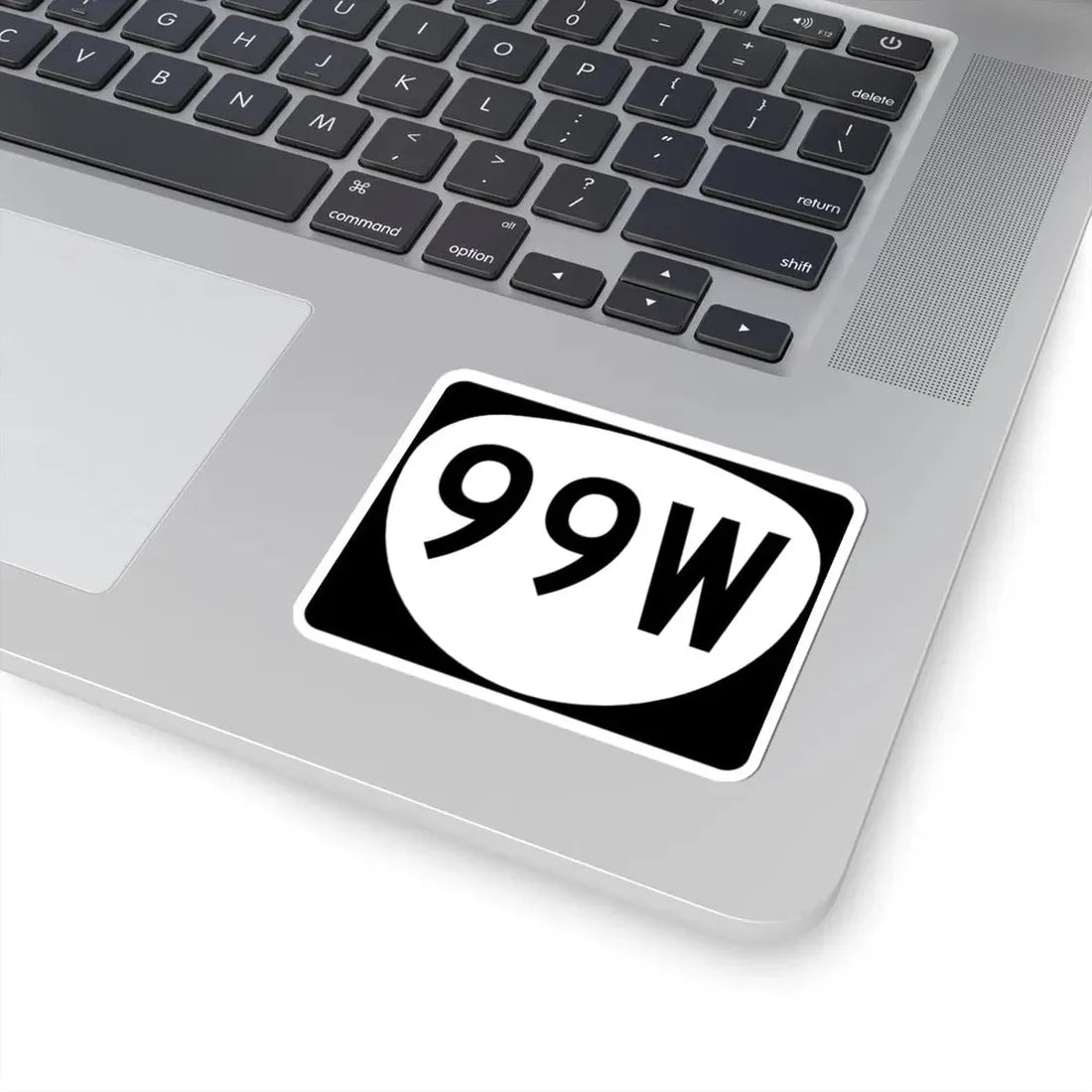 OR 99W (Oregon) (Road Sign) STICKER Vinyl Kiss-Cut Decal - The Sticker Space