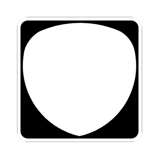 OR blank (Oregon) (Road Sign) STICKER Vinyl Kiss-Cut Decal 2 Inch White - The Sticker Space