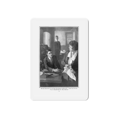 Or Not at All, Everybody's Magazine, August 1924 (Magazine Illustration) Refrigerator Magnet 6 Inch - The Sticker Space