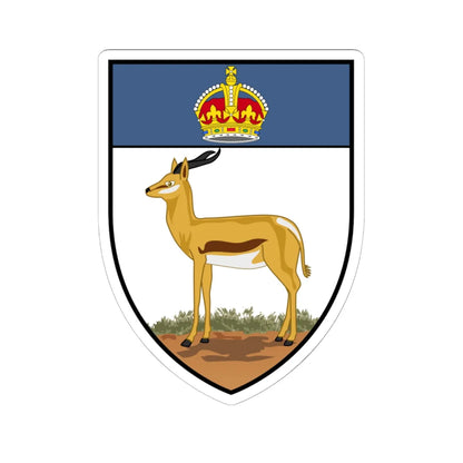 Orange River Colony coat of arms (South Africa) (Coat of Arms) STICKER Vinyl Kiss-Cut Decal 6 Inch White - The Sticker Space