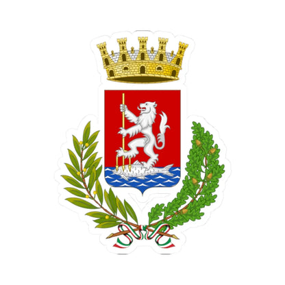 Orbetello-Stemma (Italy) (Coat of Arms) STICKER Vinyl Kiss-Cut Decal 2 Inch White - The Sticker Space