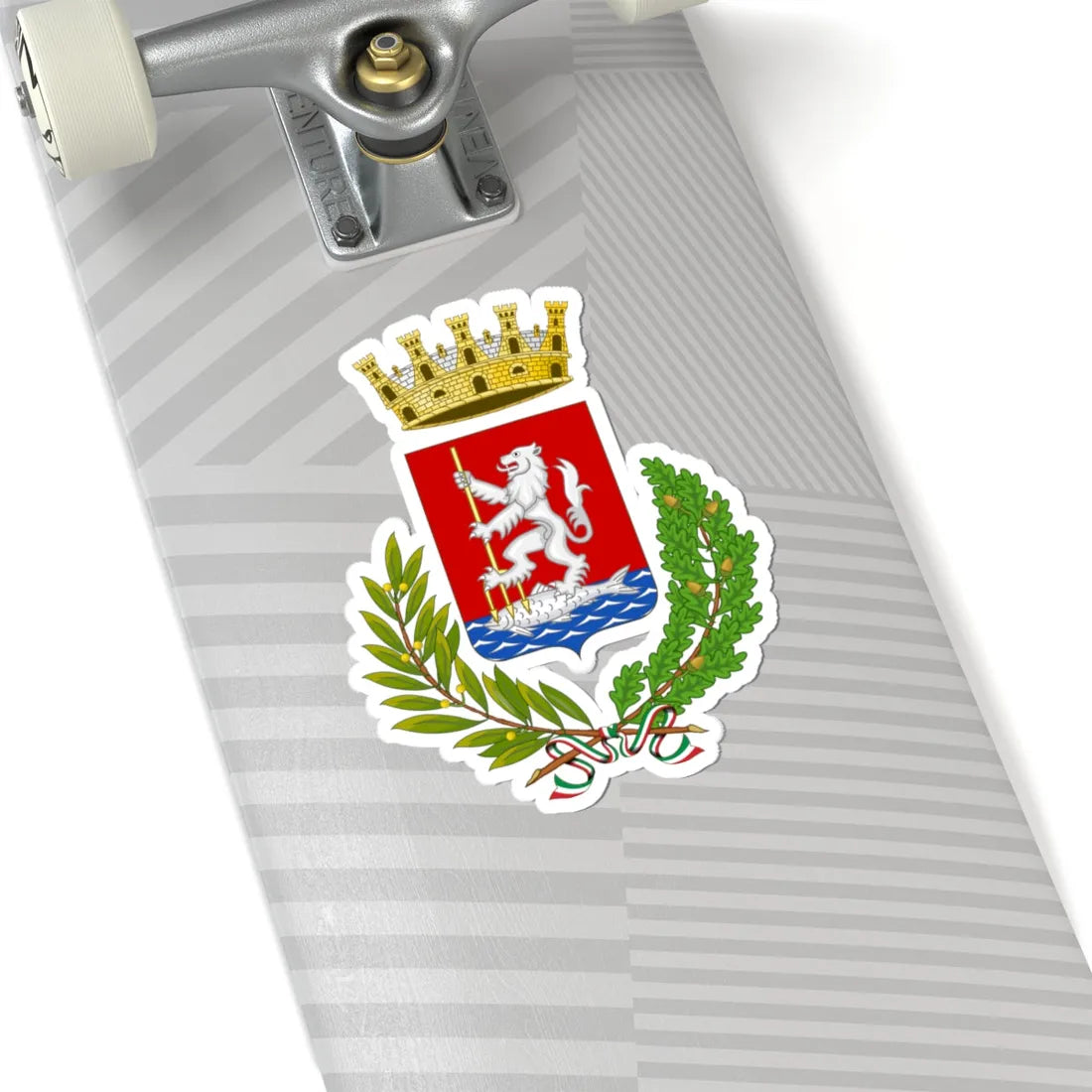 Orbetello-Stemma (Italy) (Coat of Arms) STICKER Vinyl Kiss-Cut Decal - The Sticker Space