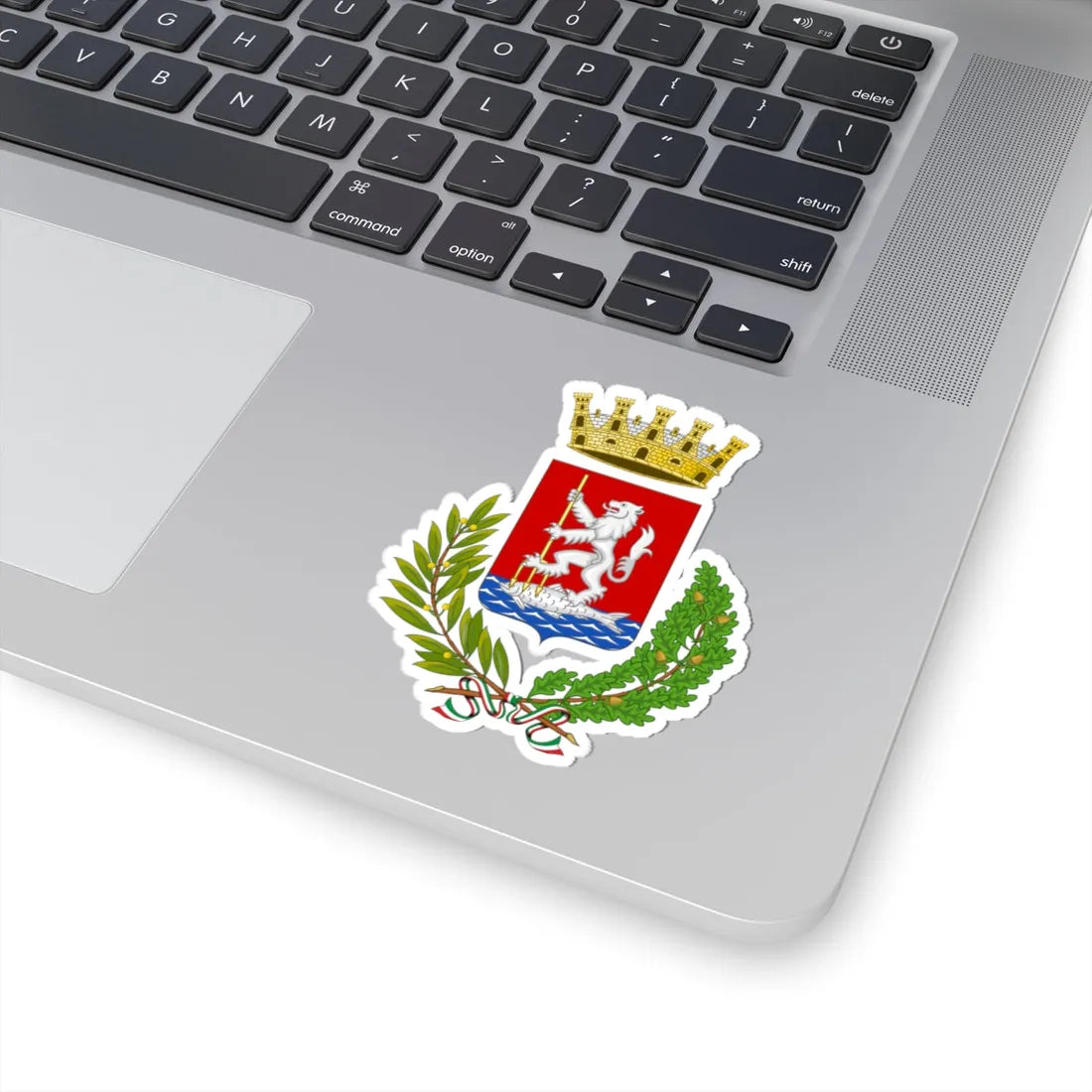 Orbetello-Stemma (Italy) (Coat of Arms) STICKER Vinyl Kiss-Cut Decal - The Sticker Space