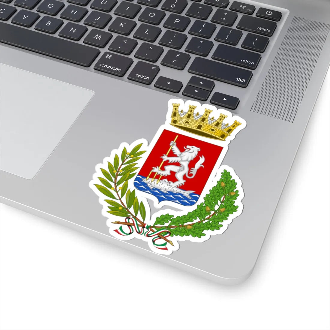 Orbetello-Stemma (Italy) (Coat of Arms) STICKER Vinyl Kiss-Cut Decal - The Sticker Space