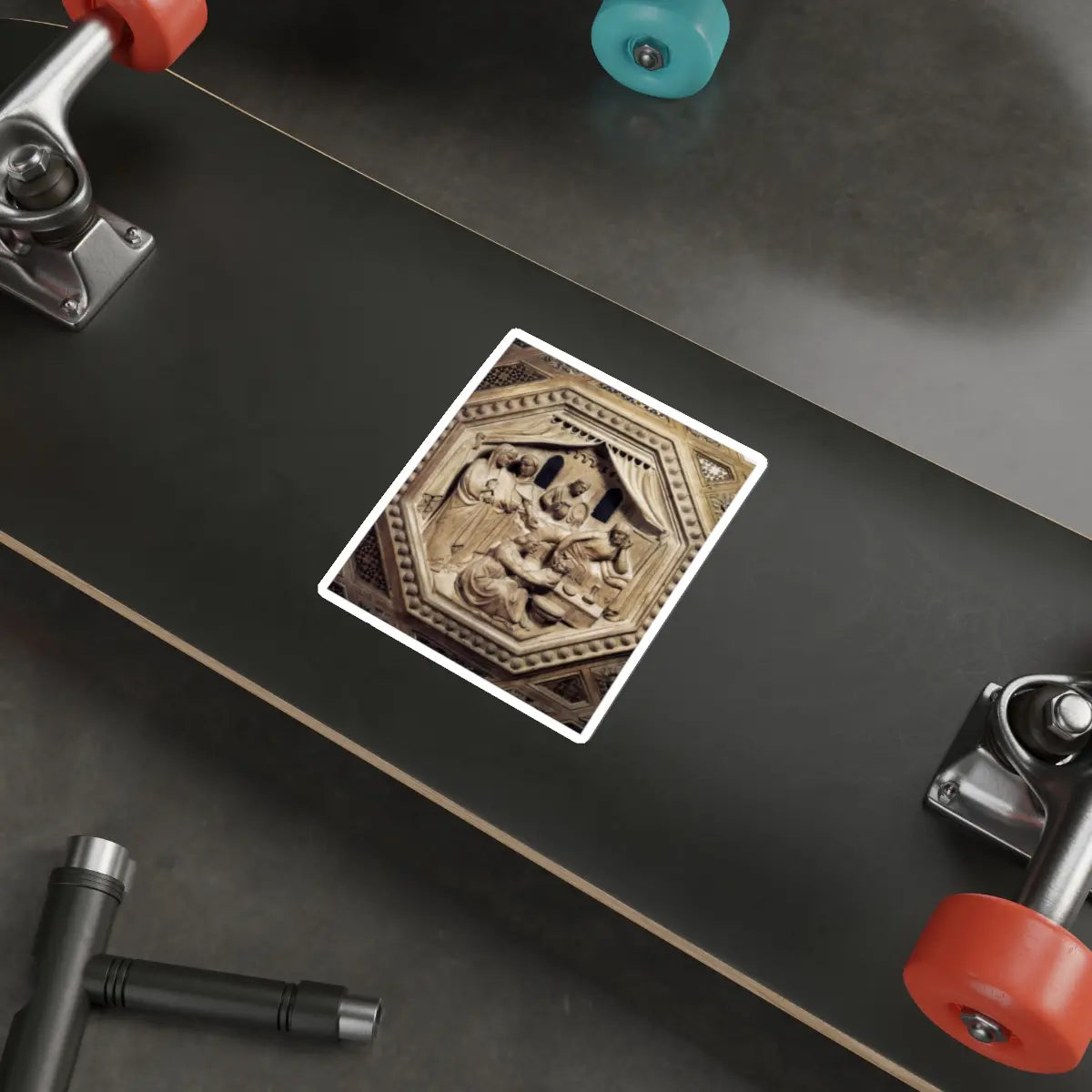 SKU:28378081982333699040 Sticker types:White Shape:Die-Cut Sizes:5" × 5"