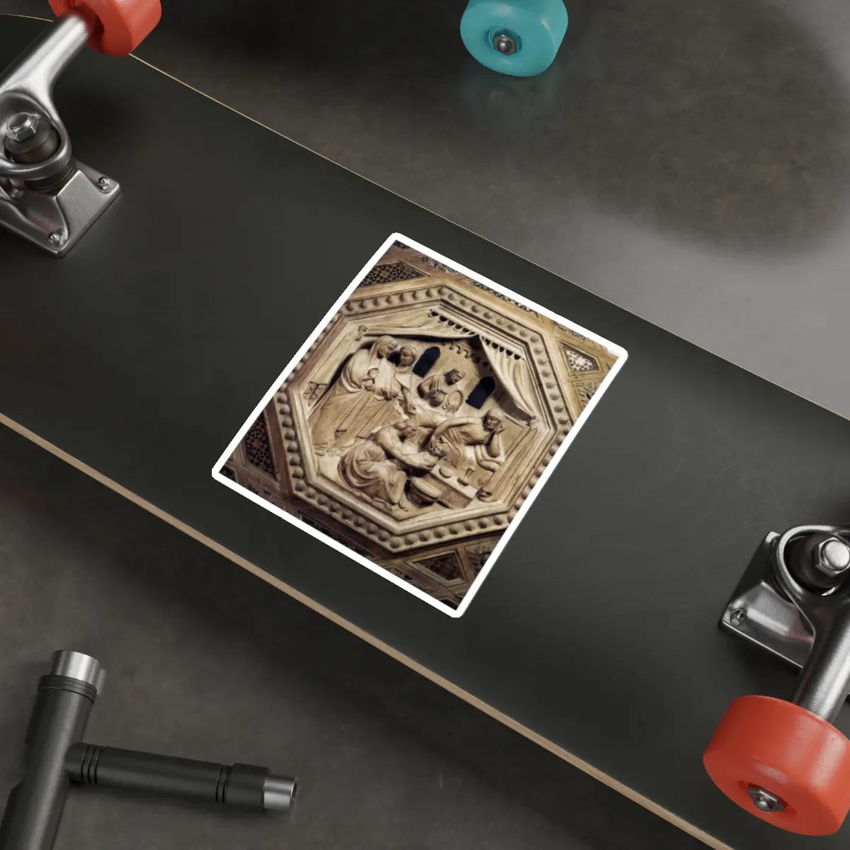 SKU:51699883066820903810 Sticker types:White Shape:Die-Cut Sizes:6" × 6"