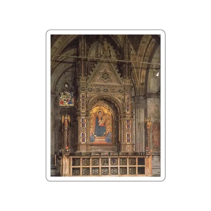 ORCAGNA - Tabernacle3 (Artwork) STICKER Vinyl Die-Cut Decal White Die-Cut 4 Inch - The Sticker Space