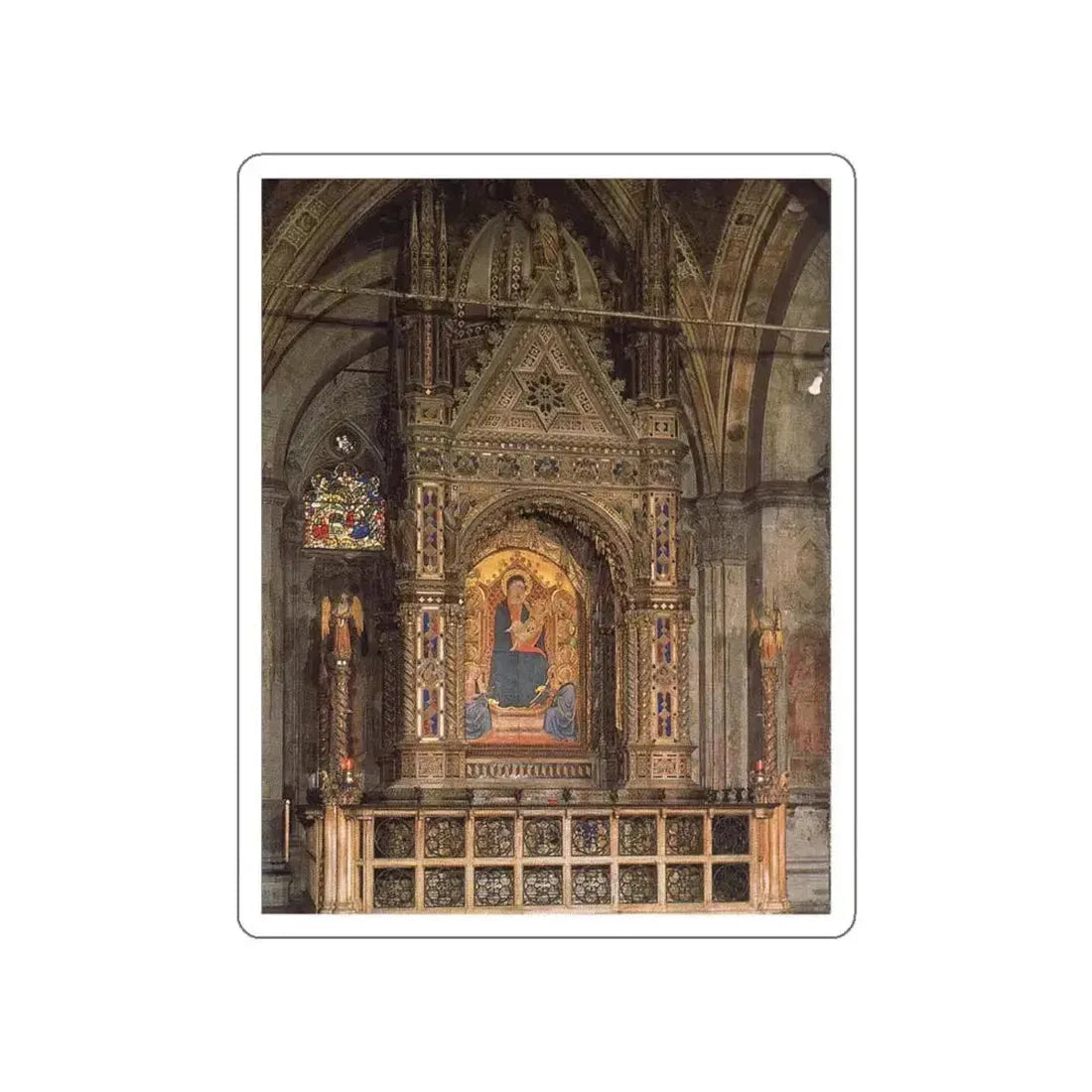 ORCAGNA - Tabernacle3 (Artwork) STICKER Vinyl Die-Cut Decal White Die-Cut 5 Inch - The Sticker Space