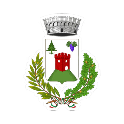 Orco Feglino-Stemma (Italy) (Coat of Arms) STICKER Vinyl Kiss-Cut Decal 2 Inch White - The Sticker Space