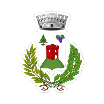 Orco Feglino-Stemma (Italy) (Coat of Arms) STICKER Vinyl Kiss-Cut Decal 6 Inch White - The Sticker Space