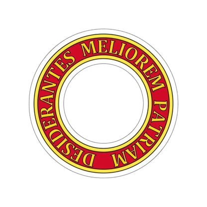 Order of Canada Circlet STICKER Vinyl Die-Cut Decal 5 Inch - The Sticker Space