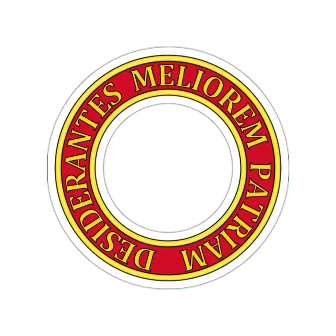 Order of Canada Circlet STICKER Vinyl Die-Cut Decal - The Sticker Space