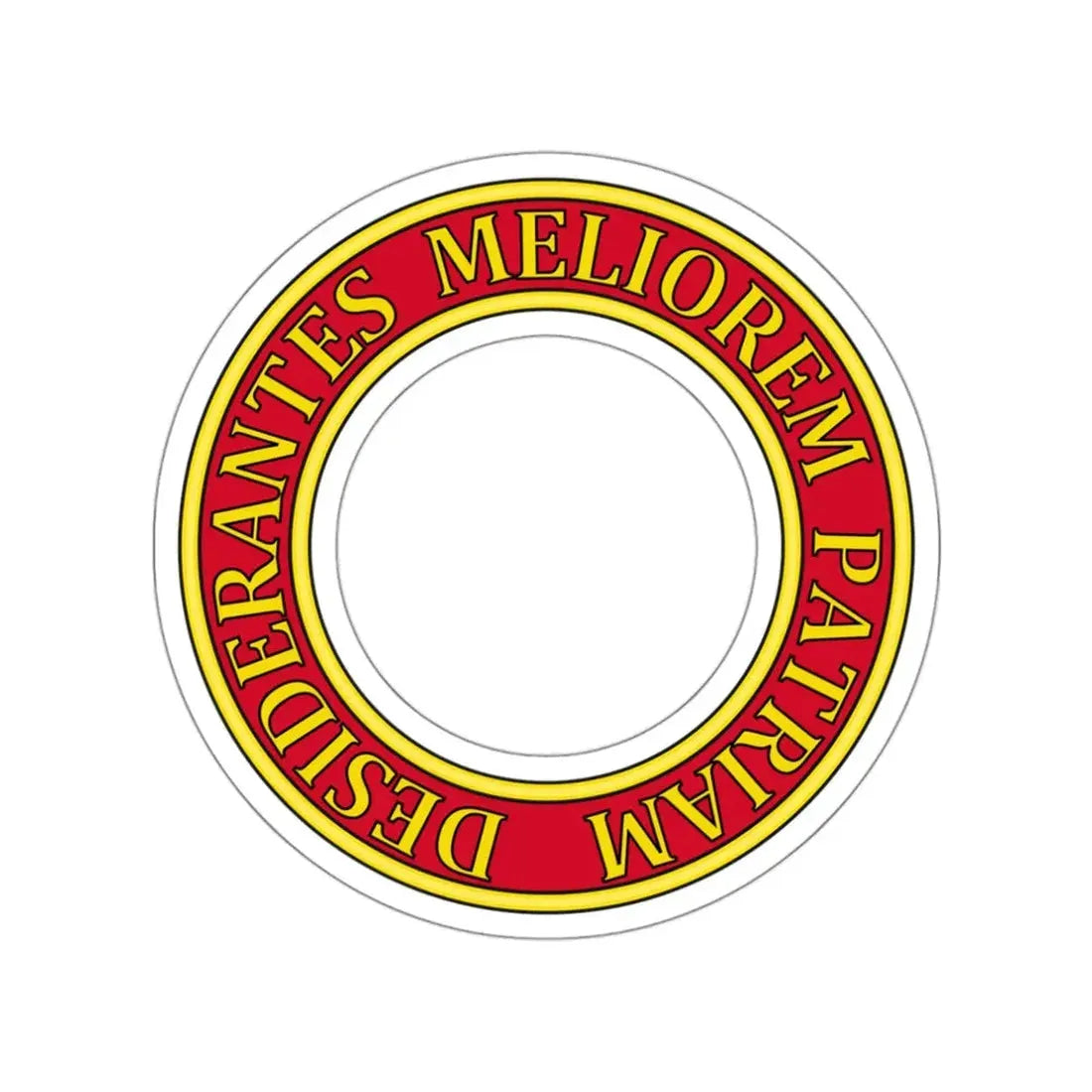 Order of Canada Circlet STICKER Vinyl Die-Cut Decal - The Sticker Space