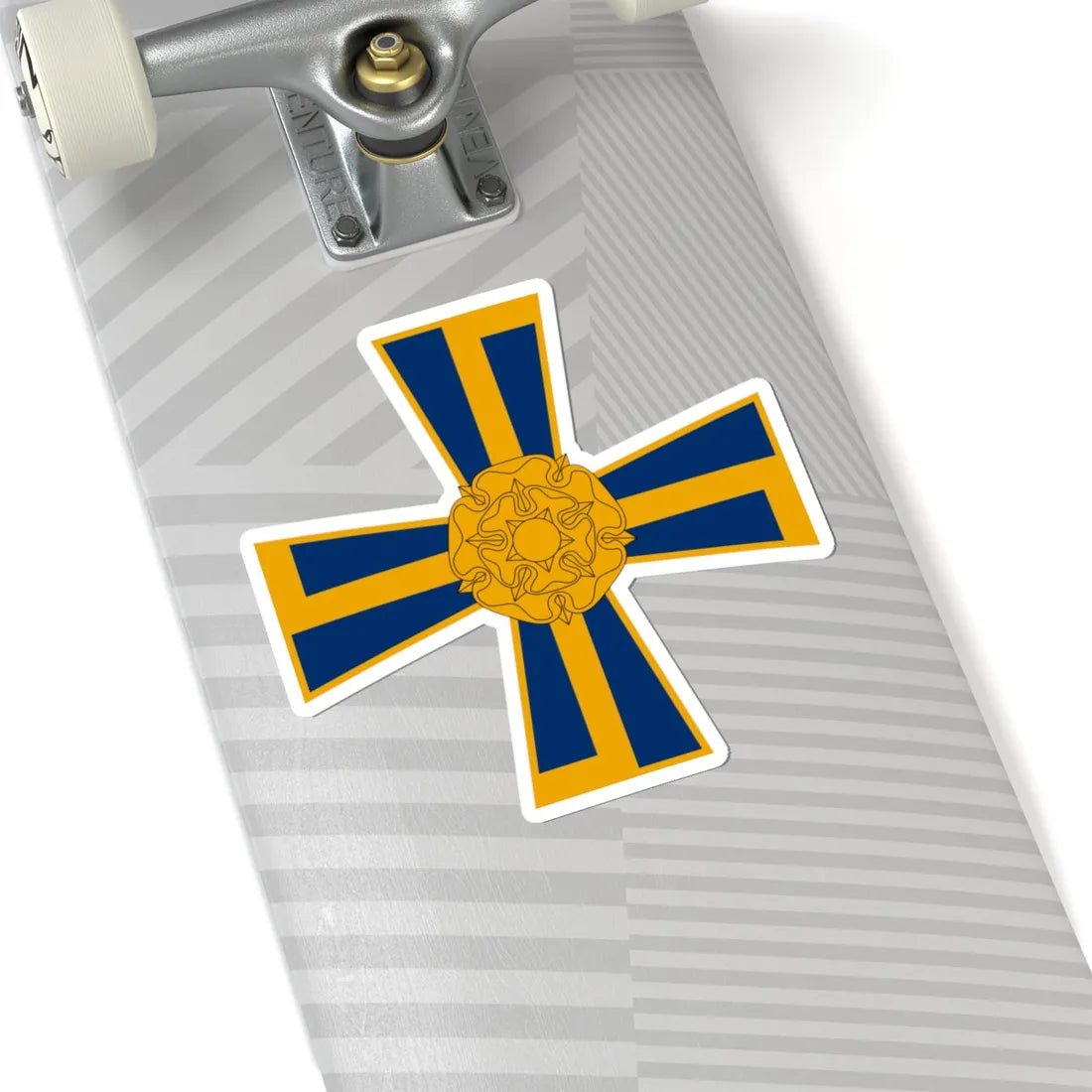 Order of the Cross of Liberty of Finland heraldic (Finland) (Coat of Arms) STICKER Vinyl Kiss-Cut Decal - The Sticker Space