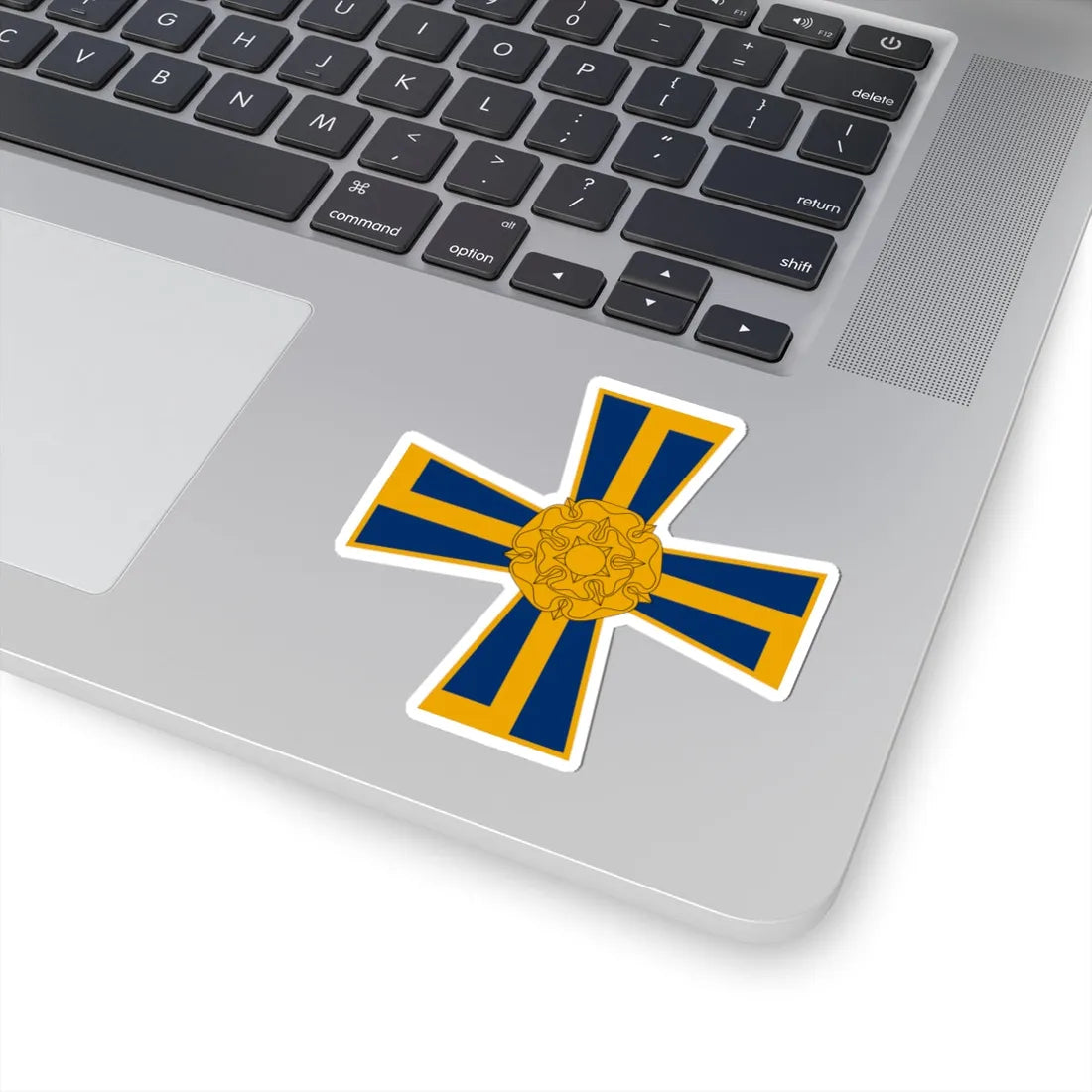 Order of the Cross of Liberty of Finland heraldic (Finland) (Coat of Arms) STICKER Vinyl Kiss-Cut Decal - The Sticker Space