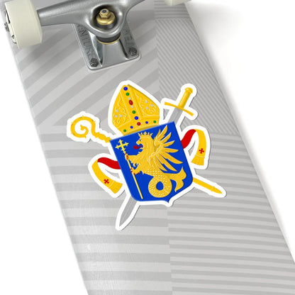 Ordinaat voor de Nederlandse strijdkrachten wapen 2 (Netherlands) (Coat of Arms) STICKER Vinyl Kiss-Cut Decal - The Sticker Space