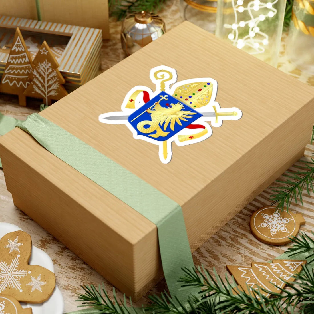 Ordinaat voor de Nederlandse strijdkrachten wapen (Netherlands) (Coat of Arms) STICKER Vinyl Kiss-Cut Decal - The Sticker Space