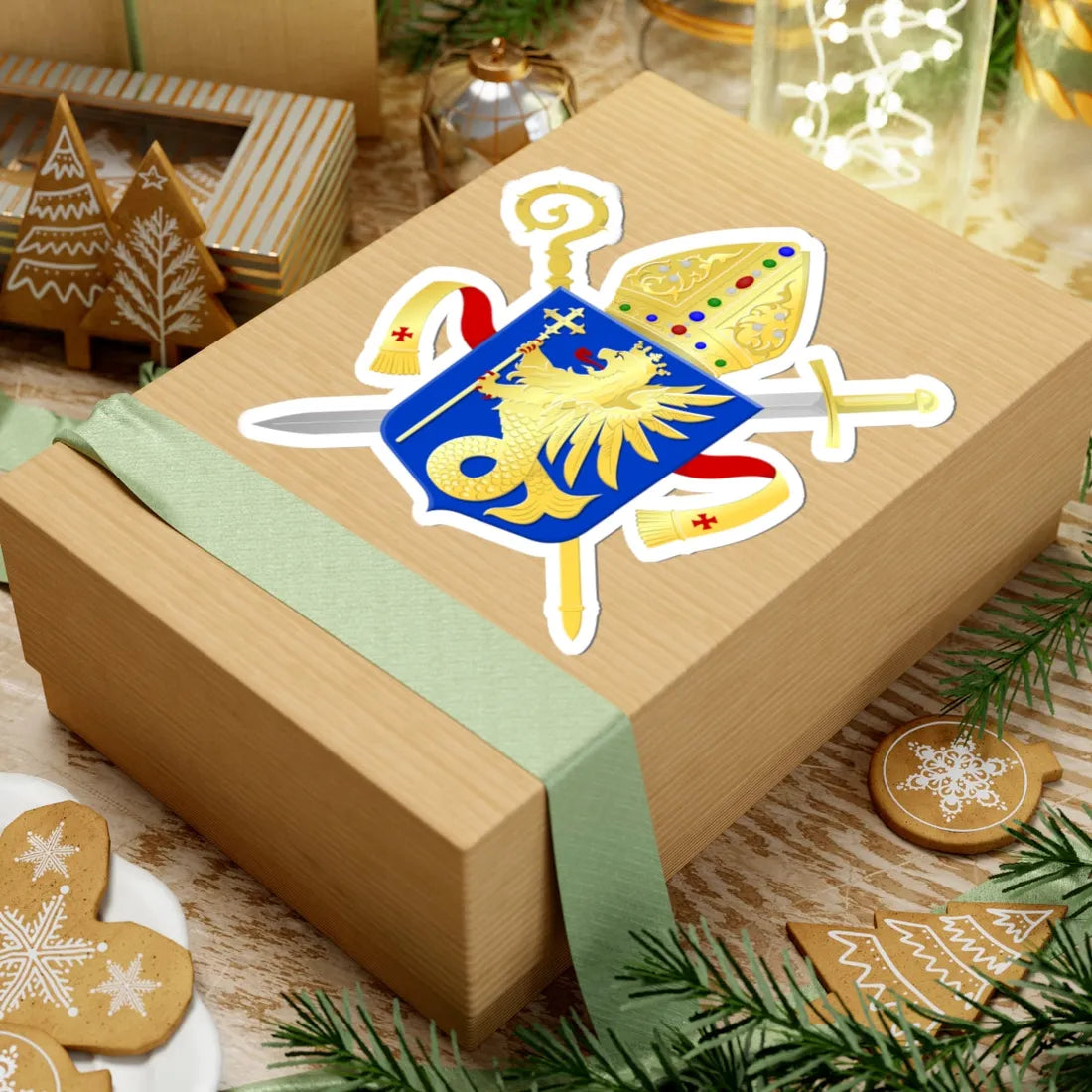 Ordinaat voor de Nederlandse strijdkrachten wapen (Netherlands) (Coat of Arms) STICKER Vinyl Kiss-Cut Decal - The Sticker Space