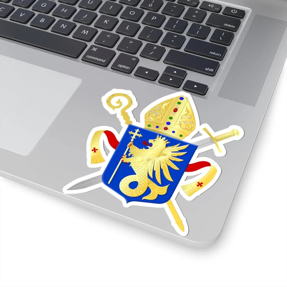 Ordinaat voor de Nederlandse strijdkrachten wapen (Netherlands) (Coat of Arms) STICKER Vinyl Kiss-Cut Decal - The Sticker Space