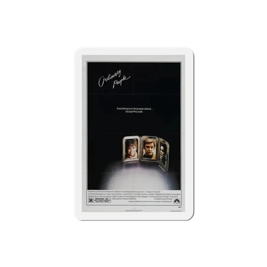Ordinary People 1980 Movie Poster Refrigerator Magnet 2 Inch - The Sticker Space