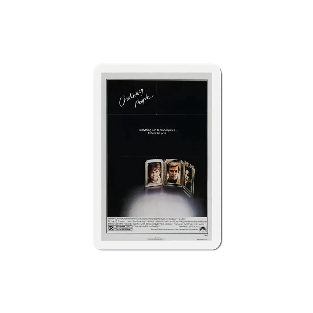 Ordinary People 1980 Movie Poster Refrigerator Magnet 5 Inch - The Sticker Space