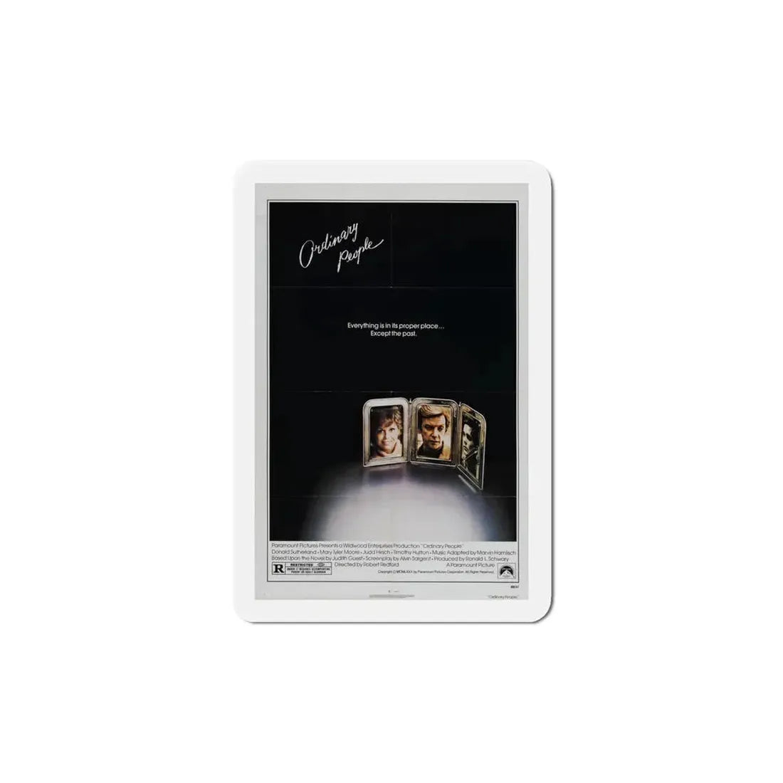 Ordinary People 1980 Movie Poster Refrigerator Magnet 6 Inch - The Sticker Space
