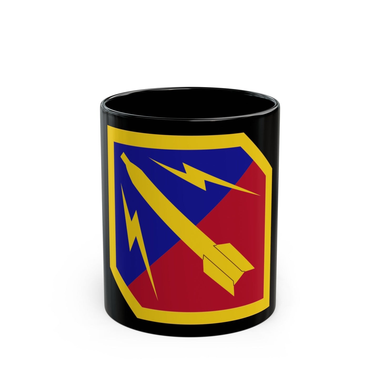 Ordnance Missile Command (U.S. Army) Black Coffee Mug-11oz-The Sticker Space