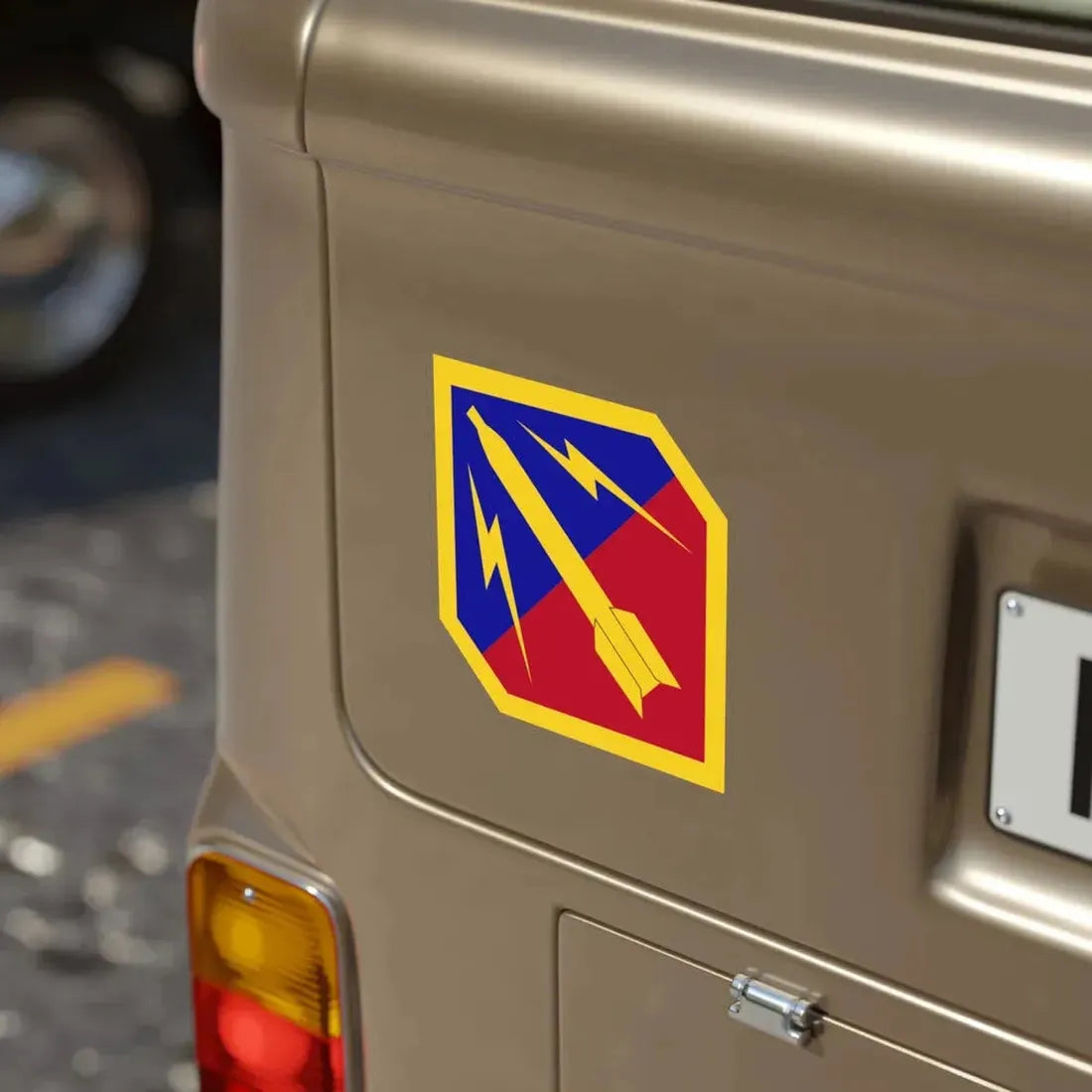 Ordnance Missile Command (U.S. Army) Transparent STICKER Die-Cut Vinyl Decal - The Sticker Space