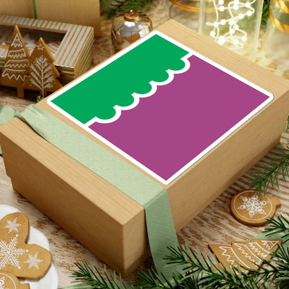 Ordzhonikidze flag (Ukraine) STICKER Vinyl Kiss-Cut Decal - The Sticker Space