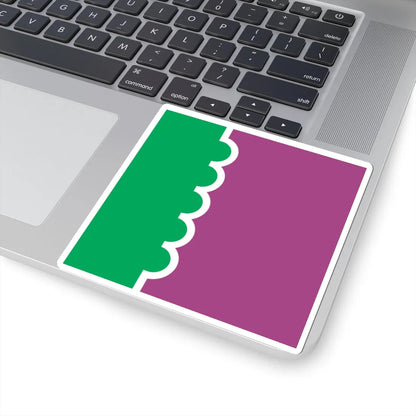 Ordzhonikidze flag (Ukraine) STICKER Vinyl Kiss-Cut Decal - The Sticker Space