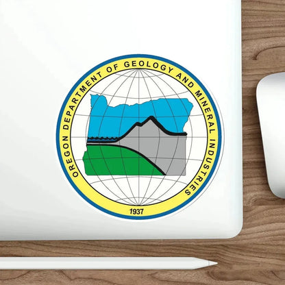 Oregon Department of Geology and Mineral Industries STICKER Vinyl Die-Cut Decal - The Sticker Space