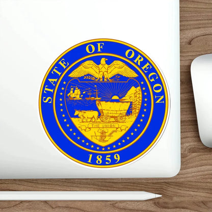 Oregon State Seal v2 STICKER Vinyl Die-Cut Decal - The Sticker Space