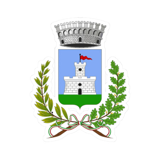 Orero-Stemma (Italy) (Coat of Arms) STICKER Vinyl Kiss-Cut Decal 2 Inch White - The Sticker Space