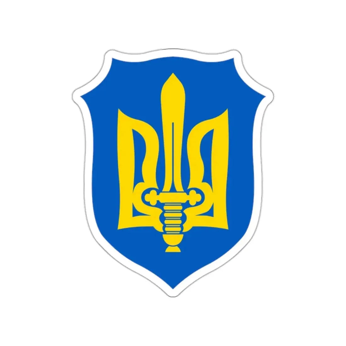 Organization of Ukrainian Nationalists STICKER Vinyl Die-Cut Decal - The Sticker Space