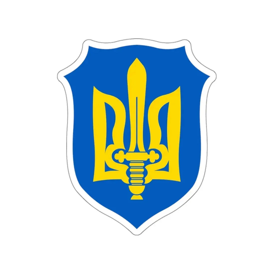 Organization of Ukrainian Nationalists STICKER Vinyl Die-Cut Decal - The Sticker Space