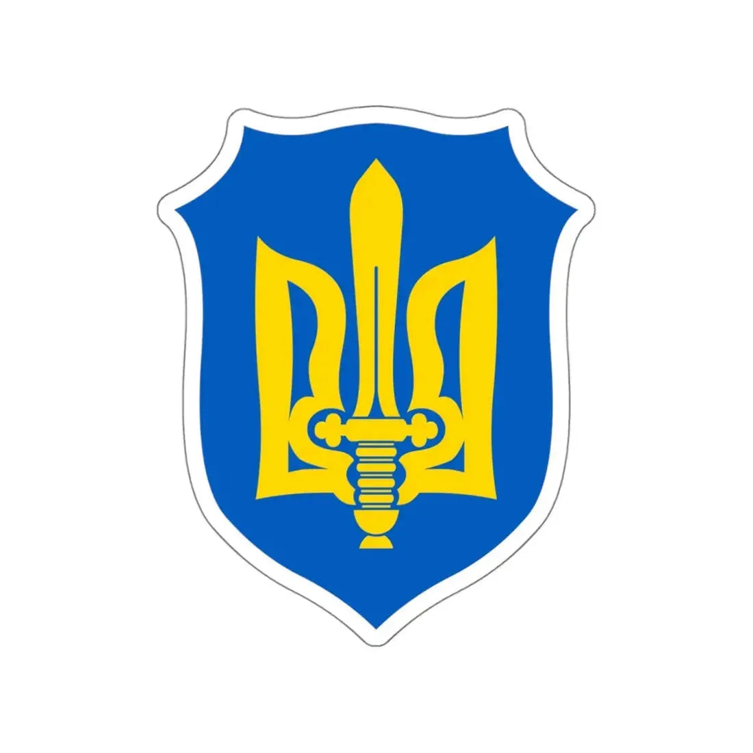 Organization of Ukrainian Nationalists STICKER Vinyl Die-Cut Decal - The Sticker Space