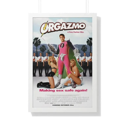 ORGAZMO 1997 - Framed Movie Poster 20" x 30" White - The Sticker Space