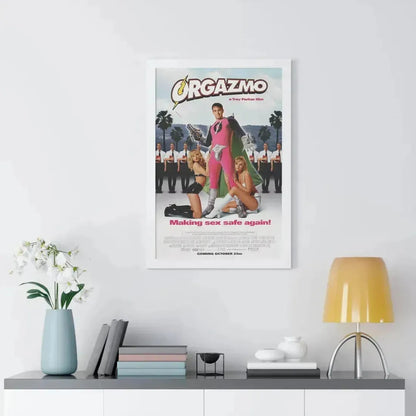ORGAZMO 1997 - Framed Movie Poster - The Sticker Space