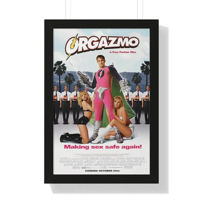 ORGAZMO 1997 - Framed Movie Poster - The Sticker Space