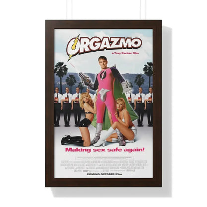 ORGAZMO 1997 - Framed Movie Poster - The Sticker Space
