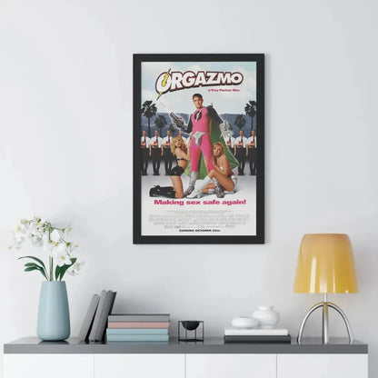 ORGAZMO 1997 - Framed Movie Poster - The Sticker Space