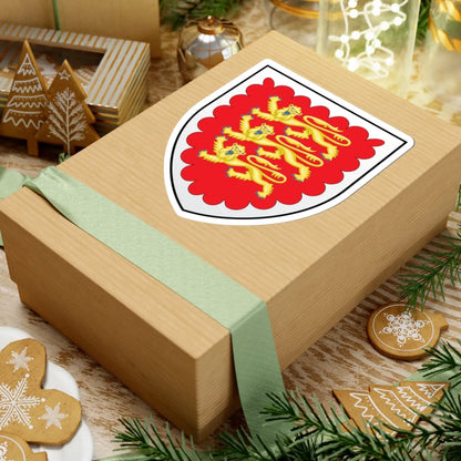 Oriel College Oxford Coat Of Arms (England) (Coat of Arms) STICKER Vinyl Kiss-Cut Decal - The Sticker Space