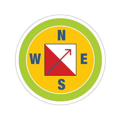 Orienteering (Boy Scouts Merit Badge) STICKER Vinyl Die-Cut Decal 5 Inch - The Sticker Space