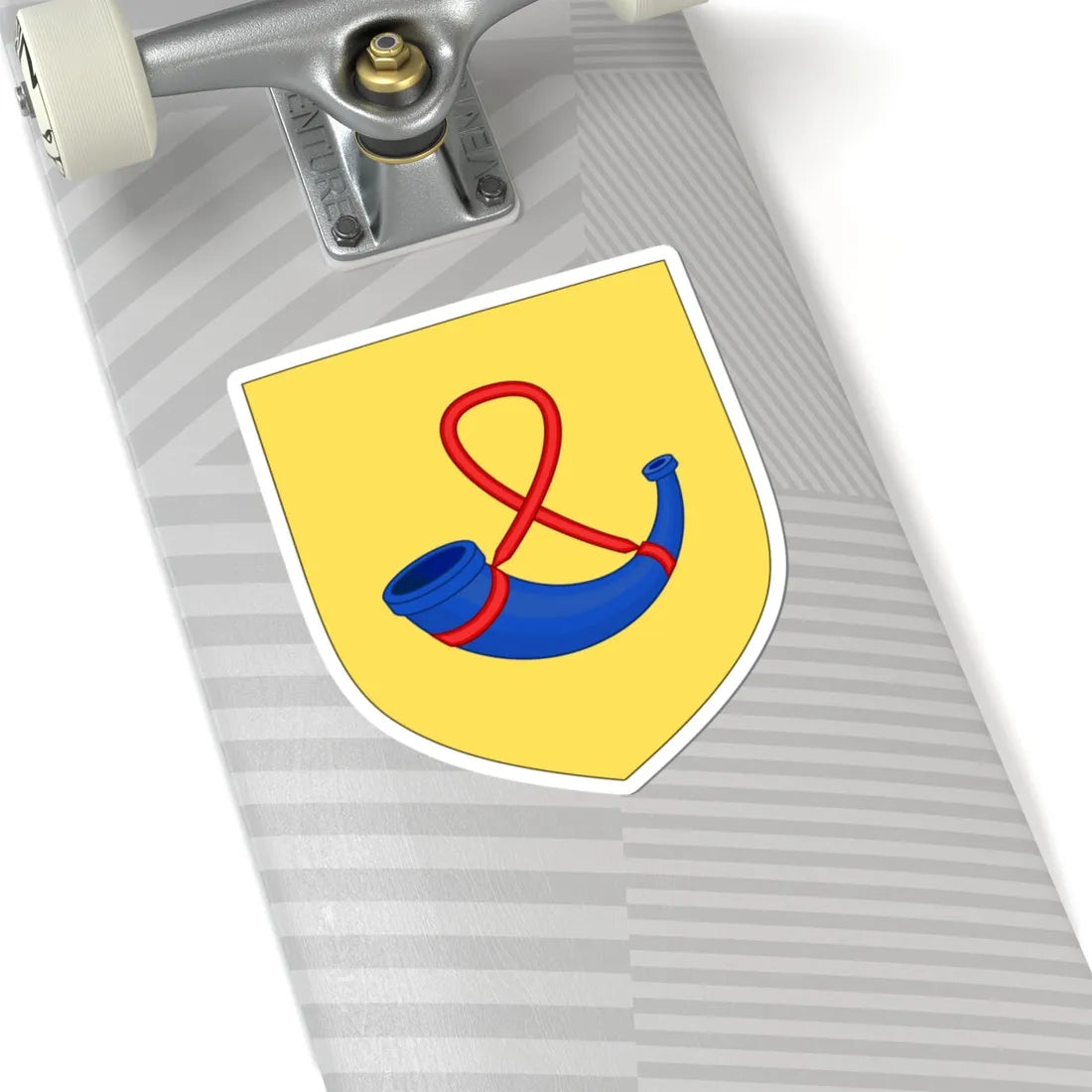 Original arms of the Principality of Orange (Denmark) (Coat of Arms) STICKER Vinyl Kiss-Cut Decal - The Sticker Space