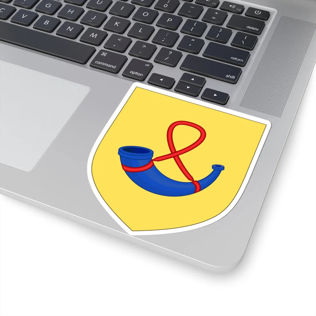 Original arms of the Principality of Orange (Denmark) (Coat of Arms) STICKER Vinyl Kiss-Cut Decal - The Sticker Space